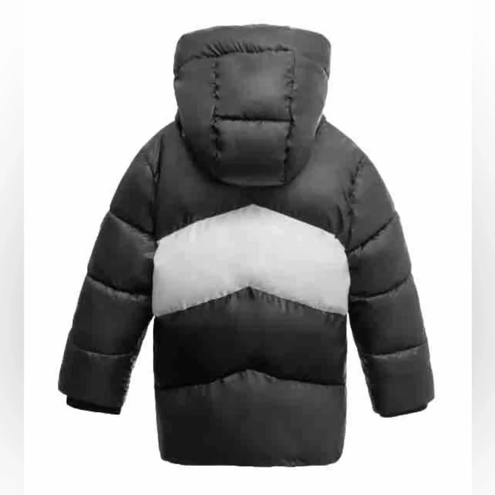 Michael Kors Baby Boys Heavy Weight Chevron Stripe Puffer Jacket